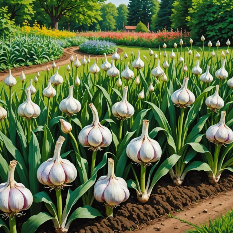 Как вырастить крупный чеснок: секреты правильной подкормки для увеличения головки